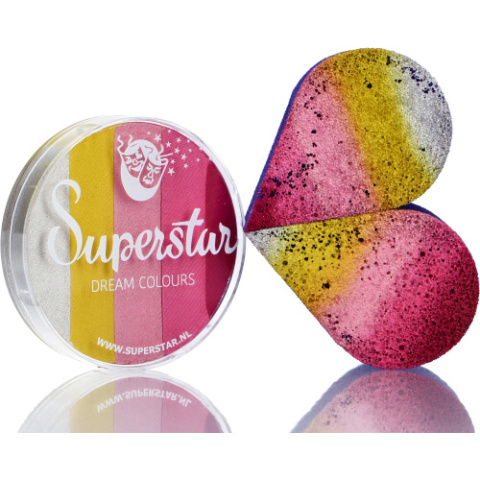 Farba do malowania twarzy i ciała Superstar Split Cake Sweet 45 g Farba do malowania twarzy i ciała Superstar Split Cake Sweet 45 g