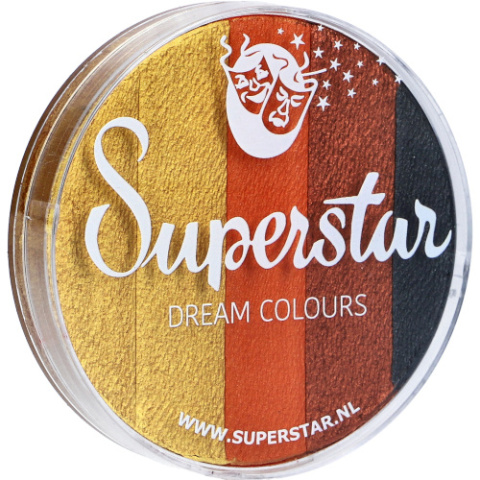 Farba do malowania twarzy i ciała Superstar Split Cake Safari 45g Farba do malowania twarzy i ciała Superstar Split Cake Safari 45g