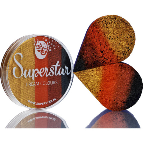 Farba do malowania twarzy i ciała Superstar Split Cake Safari 45g Farba do malowania twarzy i ciała Superstar Split Cake Safari 45g