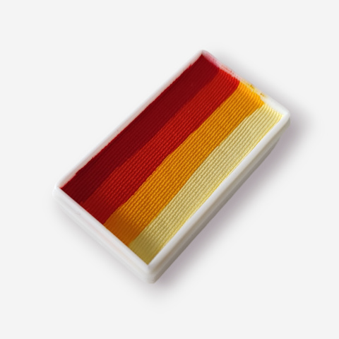 Farba do malowania twarzy i ciała Diamond FX Split Cake 28 g AUTUMN Farba do malowania twarzy i ciała Diamond FX Split Cake 28 g AUTUMN