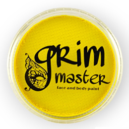 Farba do malowania twarzy i ciała GrimMaster UV Yellow 32g