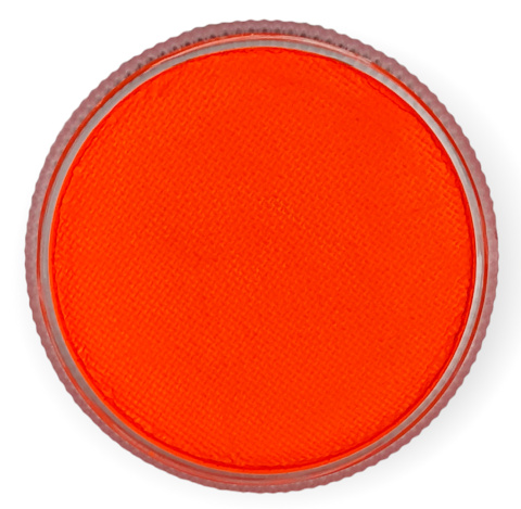 Farba do malowania twarzy i ciała GrimMaster UV Neon Hot Orange 32g Farba do malowania twarzy i ciała GrimMaster UV Neon Hot Orange 32g