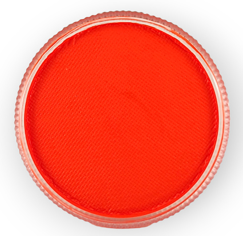 Farba do malowania twarzy i ciała GrimMaster UV Neon Hot Orange 32 G