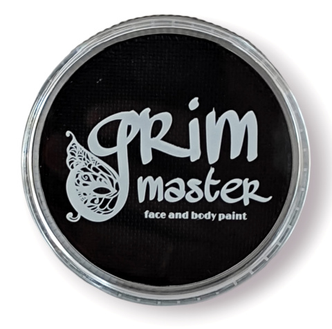 Farba do malowania twarzy i ciała GrimMaster BLACK 32g Farba do malowania twarzy i ciała GrimMaster BLACK 32g