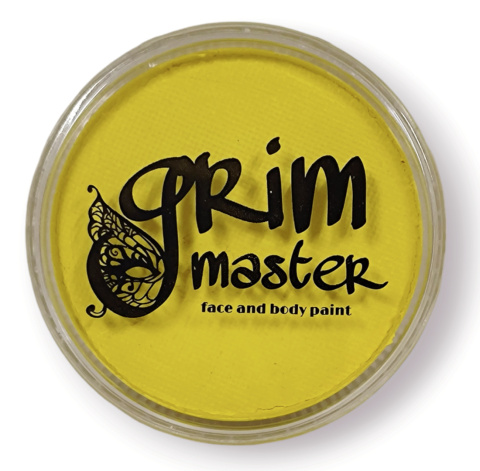 Farba do malowania twarzy i ciała GrimMaster YELLOW 32g Farba do malowania twarzy i ciała GrimMaster YELLOW 32g