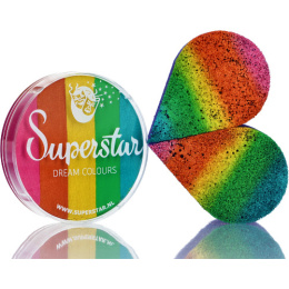 Farba do malowania twarzy i ciała Superstar Split Cake Carnival 45 g