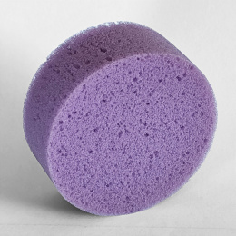 GĄBKA DO MAKIJAŻU OKRĄGŁA KOSMETYCZNA MAKEUP LILAC SPONGE