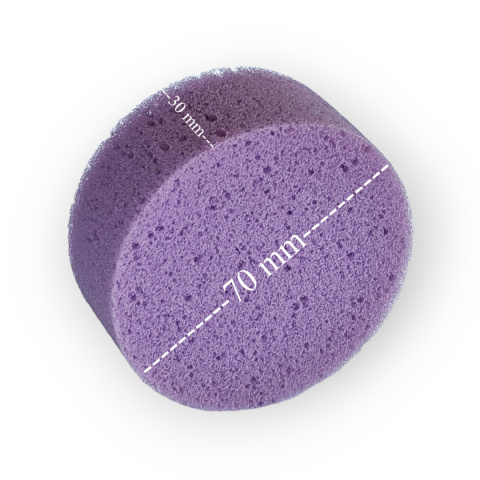 GĄBKA DO MAKIJAŻU OKRĄGŁA KOSMETYCZNA MAKEUP LILAC SPONGE GĄBKA DO MAKIJAŻU OKRĄGŁA KOSMETYCZNA MAKEUP LILAC SPONGE
