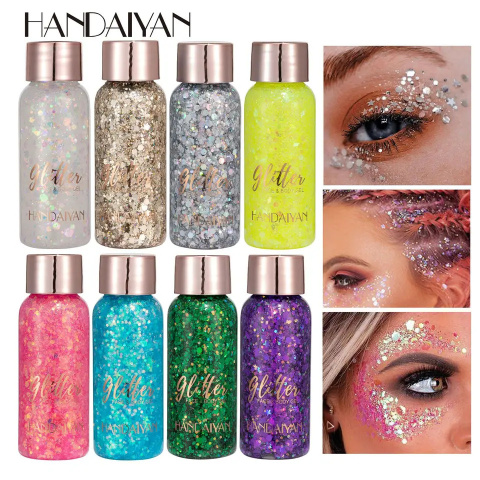 Holograficzny brokatowy żel do twarzy i ciała 32ml Holograficzny brokatowy żel do twarzy i ciała 32ml