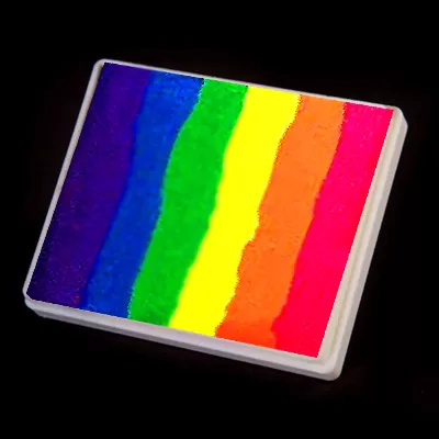 Farba do malowania twarzy i ciała Diamond FX Split Cake 50 g Neon Nights Farba do malowania twarzy i ciała Diamond FX Split Cake 50 g Neon Nights