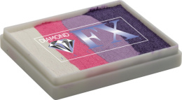 Farba do malowania twarzy i ciała Diamond FX Split Cake 50 g Cotton Candy