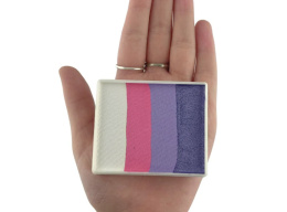 Farba do malowania twarzy i ciała Diamond FX Split Cake 50 g Cotton Candy