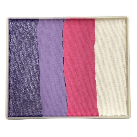 Farba do malowania twarzy i ciała Diamond FX Split Cake 50 g Cotton Candy Farba do malowania twarzy i ciała Diamond FX Split Cake 50 g Cotton Candy