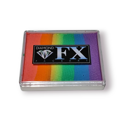 Farba do malowania twarzy i ciała Diamond FX Split Cake 50g Bright Nights Farba do malowania twarzy i ciała Diamond FX Split Cake 50g Bright Nights