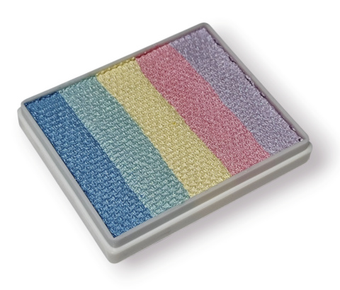 Farba do malowania twarzy i ciała Diamond FX Split Cake 50g Mellow Rainbow Farba do malowania twarzy i ciała Diamond FX Split Cake 50g Mellow Rainbow