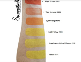 Farba do malowania twarzy i ciała Superstar 16g Bright Yellow