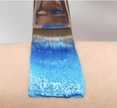Farba do malowania twarzy i ciała Superstar 16g Mystic Blue shimmer Farba do malowania twarzy i ciała Superstar 16g Mystic Blue shimmer