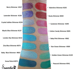 Farba do malowania twarzy i ciała Superstar 16g London sky Blue shimmer