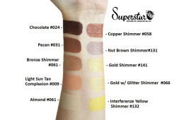 Farba do malowania twarzy i ciała Superstar 16g Gold shimmer