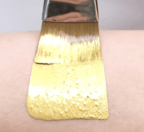 Farba do malowania twarzy i ciała Superstar 16g Gold shimmer Farba do malowania twarzy i ciała Superstar 16g Gold shimmer