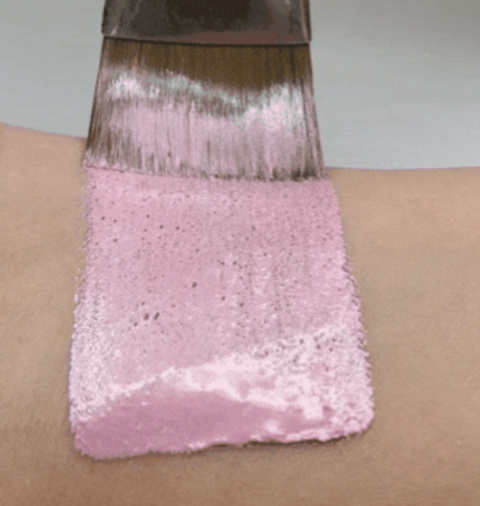 Farba do malowania twarzy i ciała Superstar 45g Baby Pink shimmer Farba do malowania twarzy i ciała Superstar 45g Baby Pink shimmer