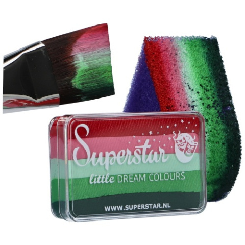 Farba do malowania twarzy i ciała Superstar Split Cake Little Bloom 30g Farba do malowania twarzy i ciała Superstar Split Cake Little Bloom 30g