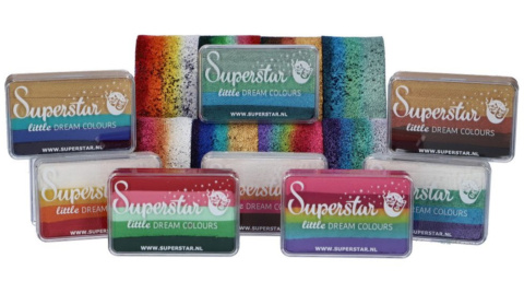 Farba do malowania twarzy i ciała Superstar Split Cake Little Safari 30g Farba do malowania twarzy i ciała Superstar Split Cake Little Safari 30g