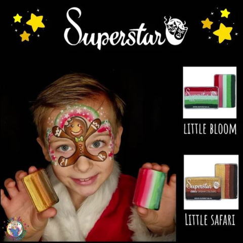 Farba do malowania twarzy i ciała Superstar Split Cake Little Safari 30g Farba do malowania twarzy i ciała Superstar Split Cake Little Safari 30g