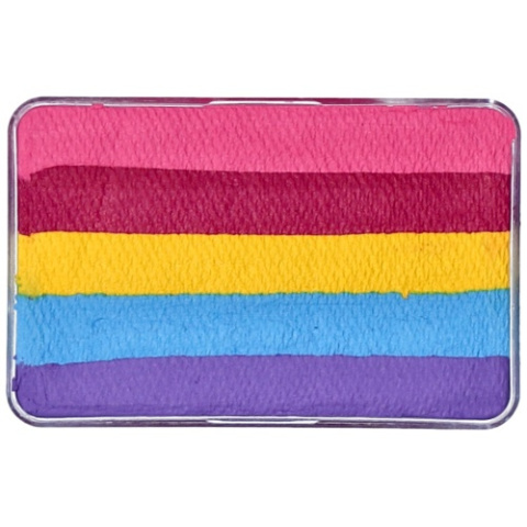 Farba do malowania twarzy i ciała Superstar Split Cake Little Rainbow 30g Farba do malowania twarzy i ciała Superstar Split Cake Little Rainbow 30g