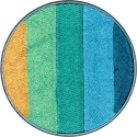 Farba do malowania twarzy i ciała Superstar Split Cake Emerald 45g