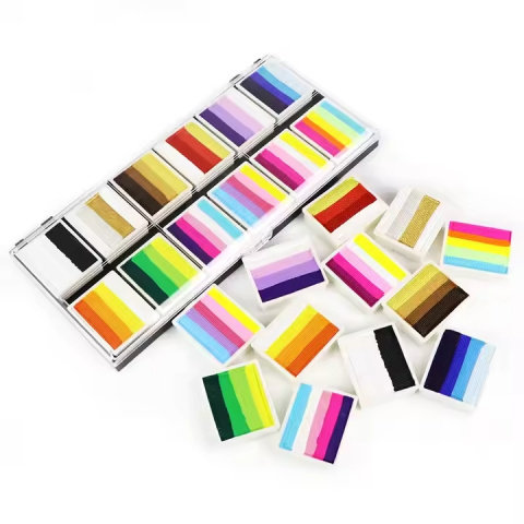 Paleta farb do malowania twarzy i ciała GrimMaster Cape Town 12-10G Paleta farb do malowania twarzy i ciała GrimMaster Cape Town 12-10G