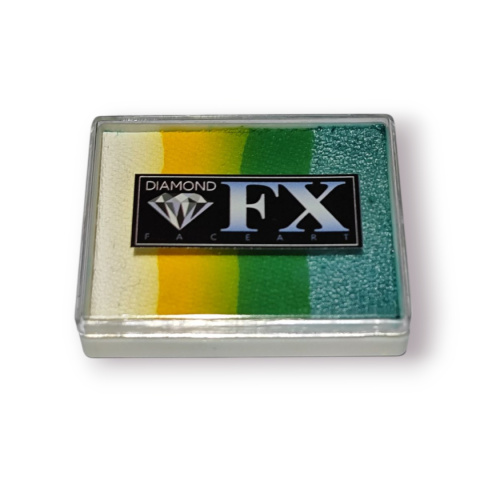 Farba do malowania twarzy i ciała Diamond FX Split Cake 50g Mother Africa Farba do malowania twarzy i ciała Diamond FX Split Cake 50g Mother Africa