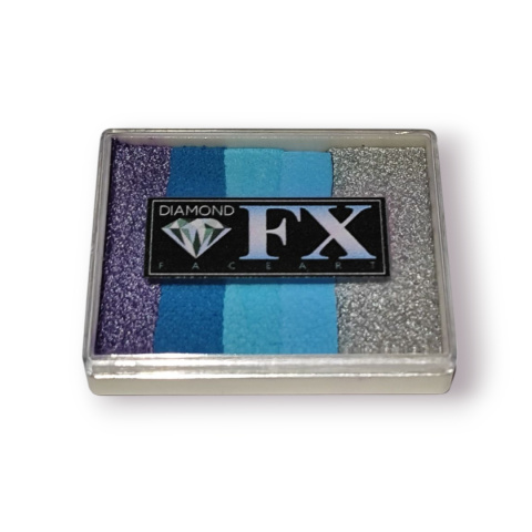 Farba do malowania twarzy i ciała Diamond FX Split Cake 50g Sky Nights Farba do malowania twarzy i ciała Diamond FX Split Cake 50g Sky Nights