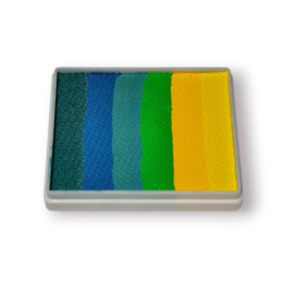 Farba do malowania twarzy i ciała Diamond FX Split Cake 50g Smiling Parrot