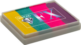 Farba do malowania twarzy i ciała Diamond FX Split Cake 50g Tropic Topic