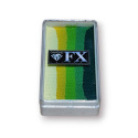 Farba do twarzy i ciała Diamond FX Split Cake 28 g Grass