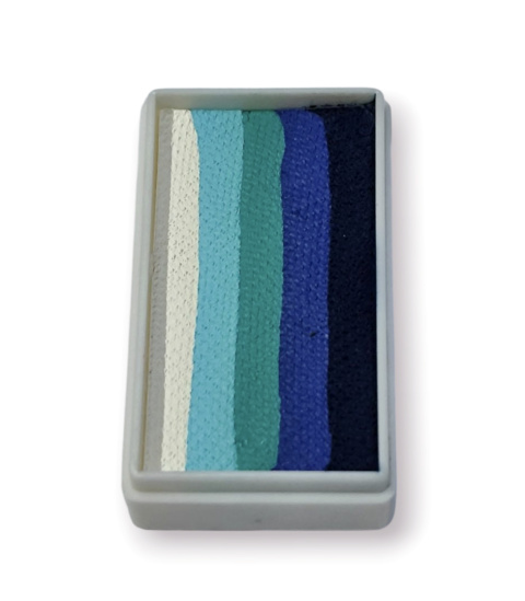 Farba do twarzy i ciała Diamond FX Split Cake 28 g CALM OCEAN Farba do twarzy i ciała Diamond FX Split Cake 28 g CALM OCEAN