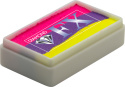 Farba do twarzy i ciała Diamond FX Split Cake 28 g Neon Disco