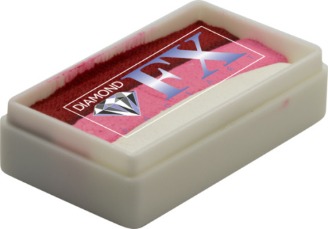 Farba do twarzy i ciała Diamond FX Split Cake 28 g Strawberry Delight Farba do twarzy i ciała Diamond FX Split Cake 28 g Strawberry Delight