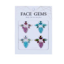 Naklejki błyszczące kryształki kolorowe 3D na twarz Face Gems Naklejki błyszczące kryształki kolorowe 3D na twarz Face Gems