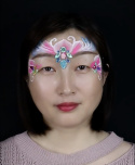 Naklejki błyszczące kryształki kolorowe 3D na twarz Face Gems Naklejki błyszczące kryształki kolorowe 3D na twarz Face Gems