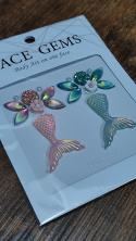 Naklejki błyszczące kryształki kolorowe 3D na twarz Face Gems Naklejki błyszczące kryształki kolorowe 3D na twarz Face Gems